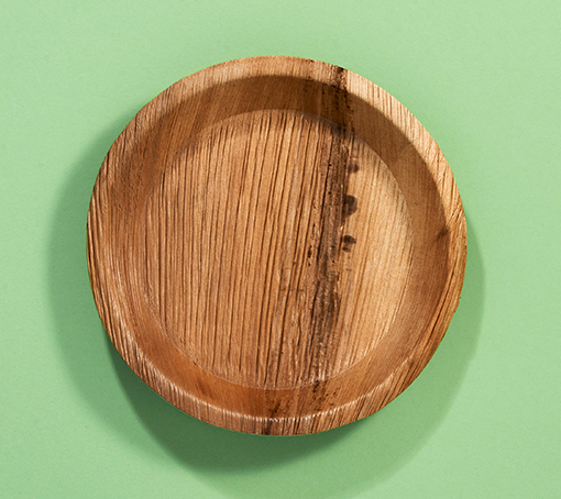 Arcea Leaf Plate ( Supari Paat Ko Plate ) Standard Round Plate 20 cm 100 pcs of Pack